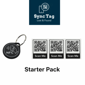 Starter Pack – 3 QR Stickers + 1 NFC Tags